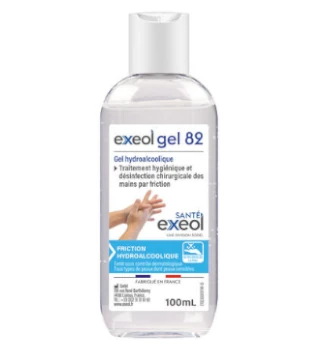 Flacon de gel Exeol 82