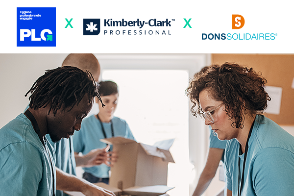 Hygiène pour tous : une action solidaire menée aux côtés de Kimberly-Clark Professional® et Dons Solidaires